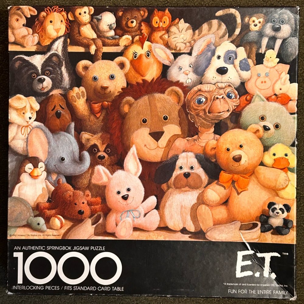 Vintage Springbok E.T. Puzzle - 1000 Pieces